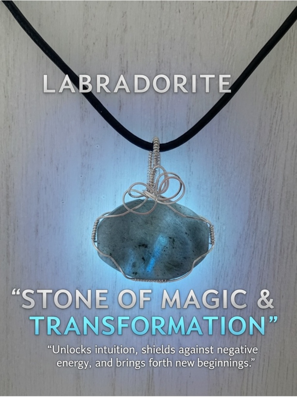 Labradorite The Gift of Transformation pendant